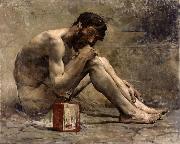 Jules Bastien-Lepage Diogenes oil painting reproduction